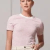 Paris Striped Tee Pink - FINAL SALE