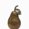Pear Ornament Gold Large