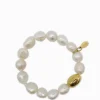 Pearl Bracelet Gold Bean