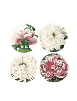 Peony Coasters (Set of 4)