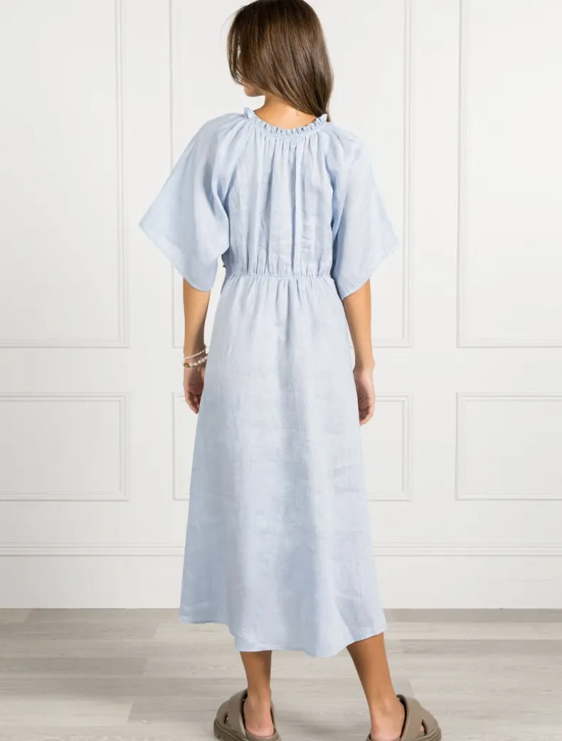 Peony Dress Sky - FINAL SALE