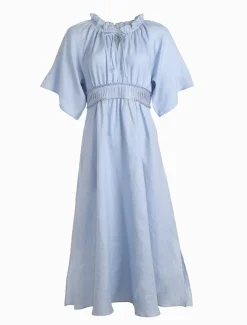Peony Dress Sky - FINAL SALE