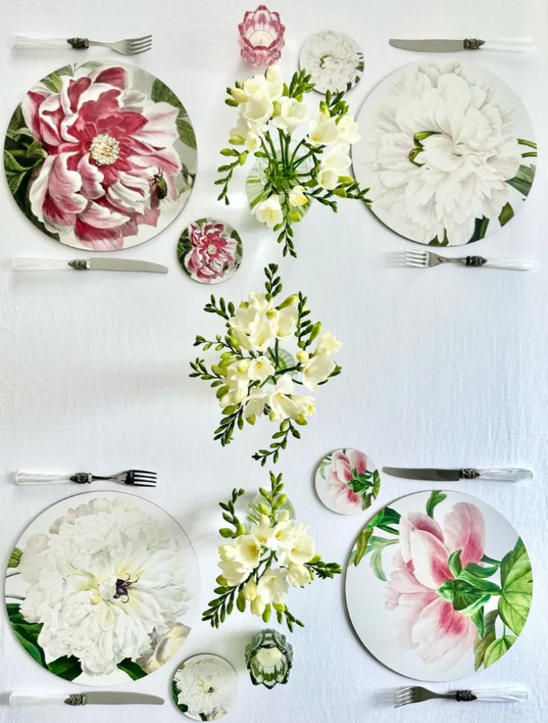Peony Placemats (Set of 4)