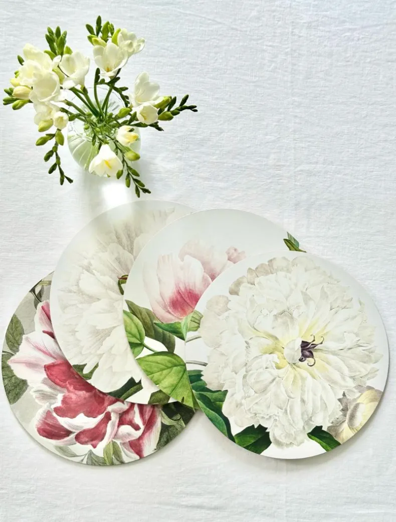 Peony Placemats (Set of 4)