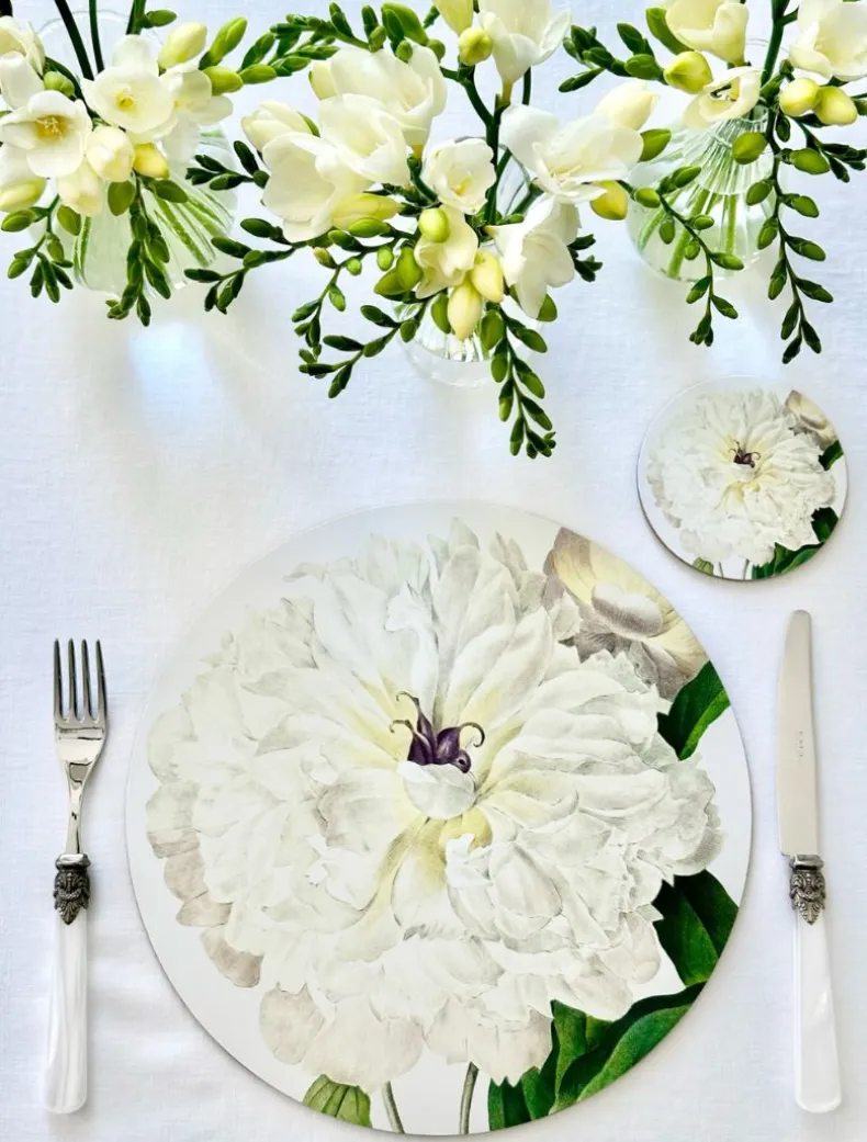 Peony Placemats (Set of 4)