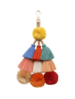 Pom Pom Bag Charm