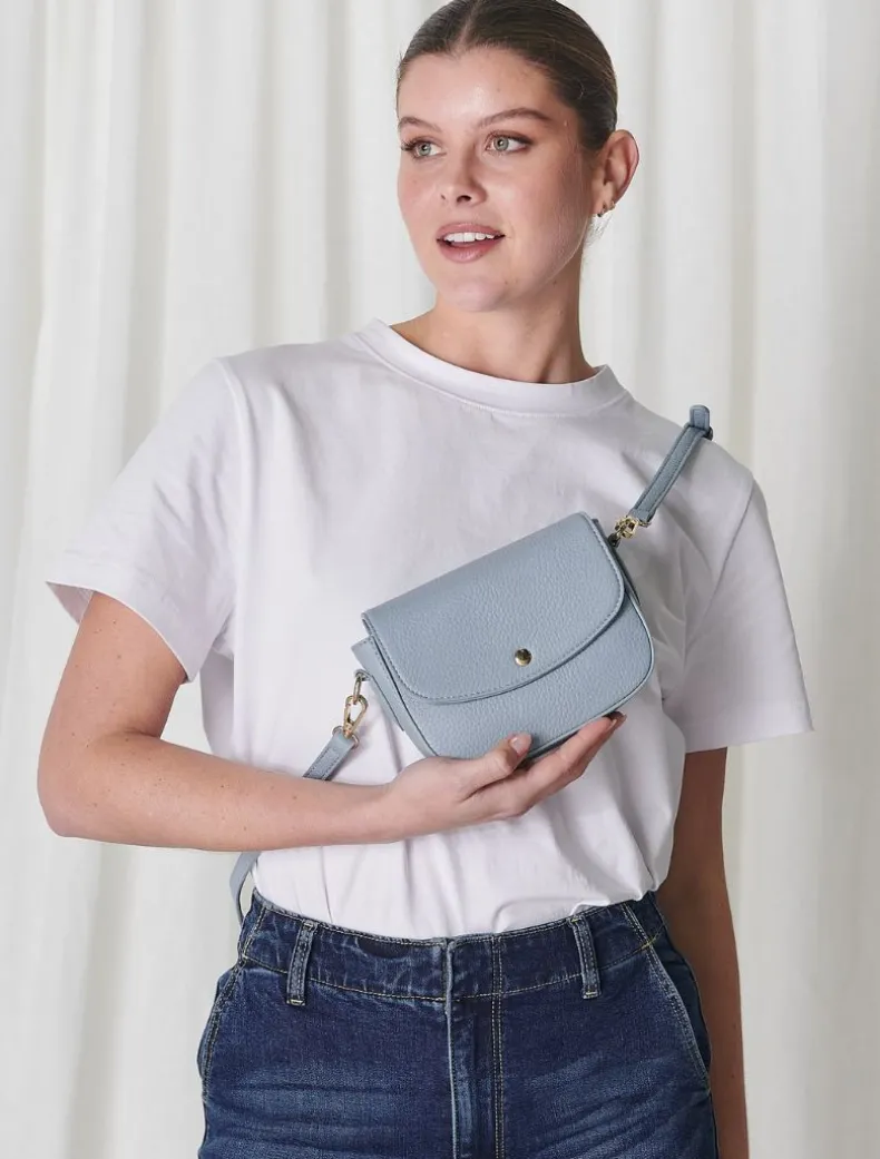 Posy Cross Body Bag Dusty Blue - FINAL SALE