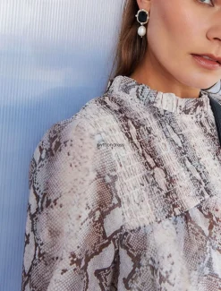 Python Print Dress - FINAL SALE