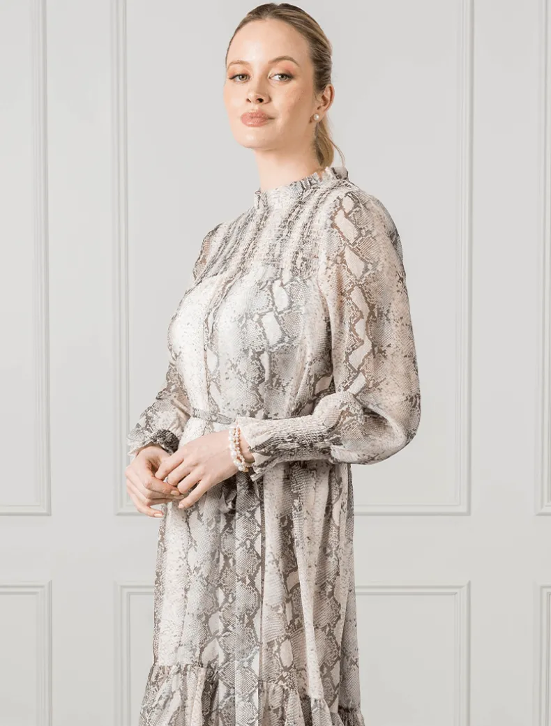 Python Print Dress - FINAL SALE