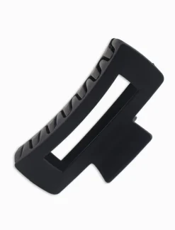 Rectangle Claw Clip Black