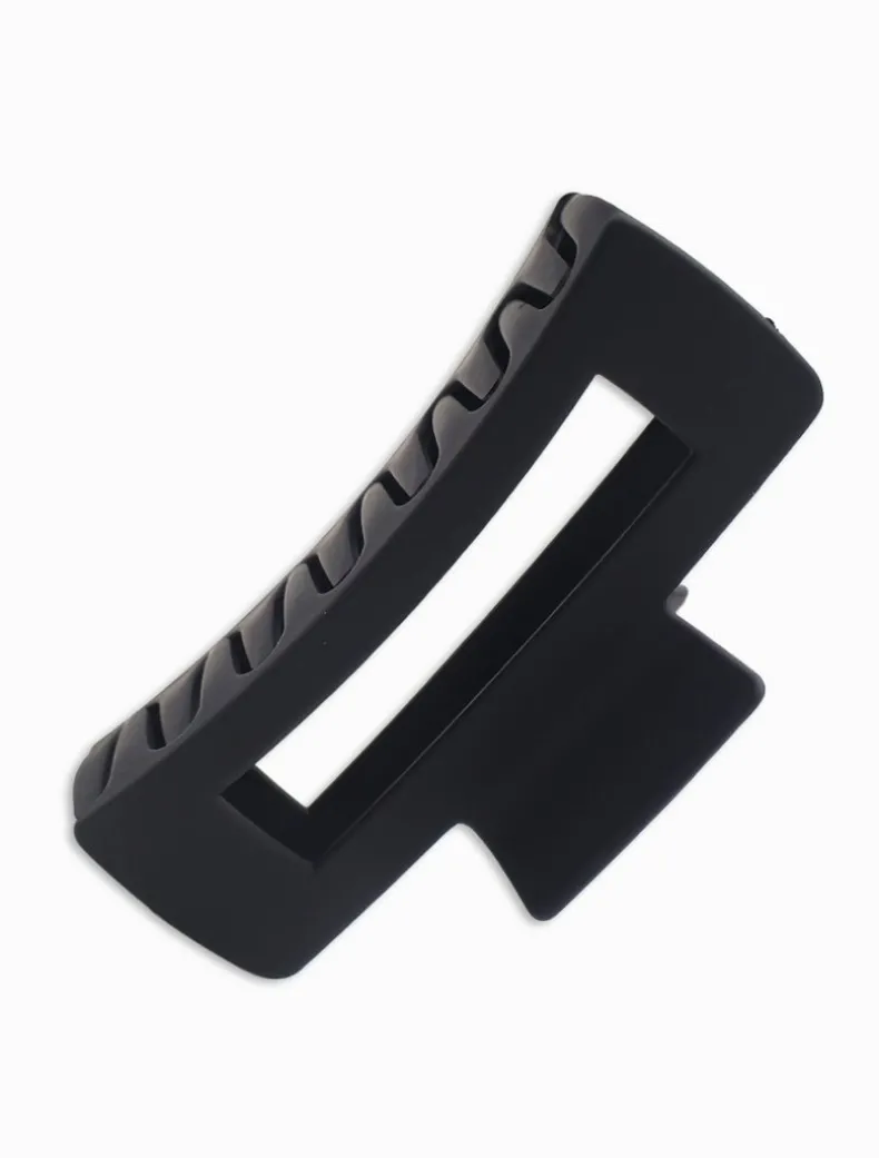 Rectangle Claw Clip Black