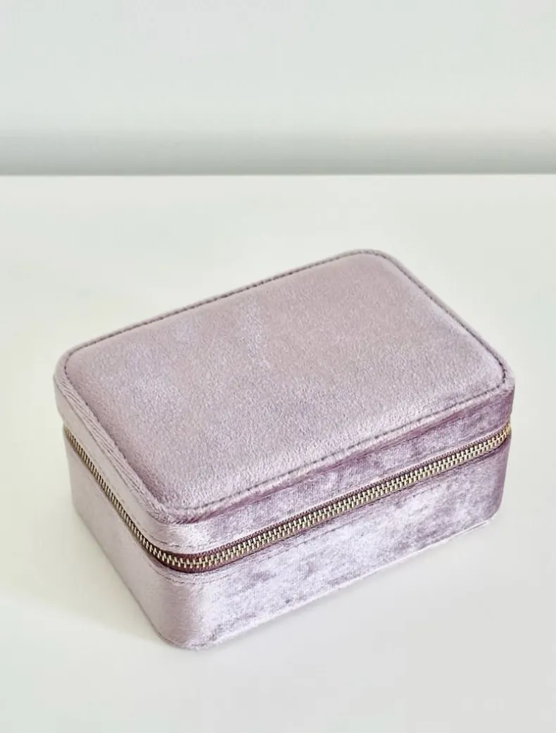 Rectangle Jewellery Case Lilac