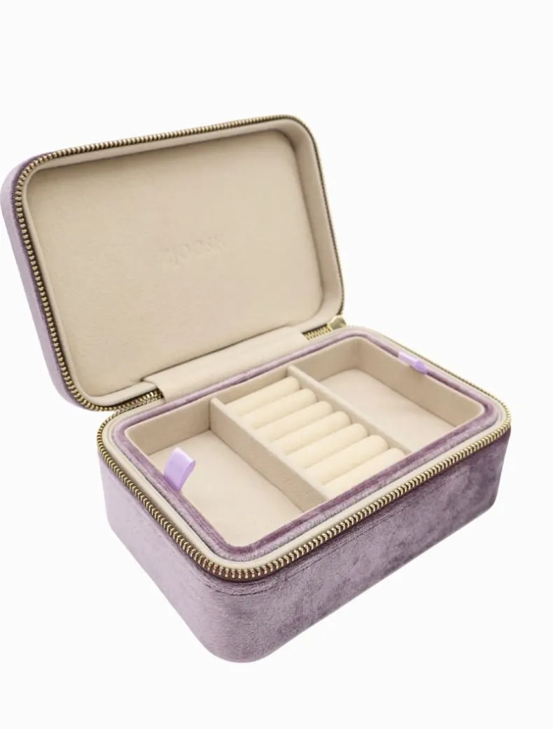 Rectangle Jewellery Case Lilac