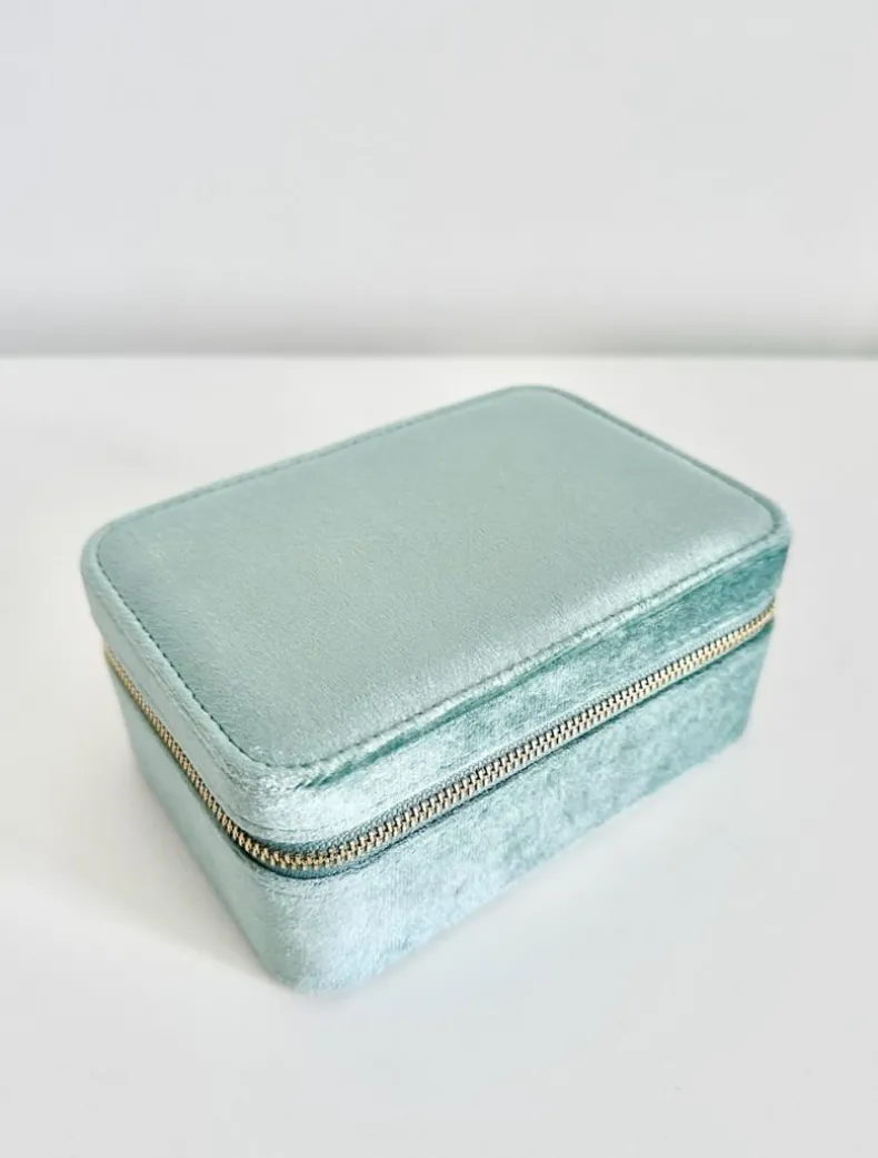 Rectangle Jewellery Case Sage