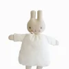 Riley Bunny Rattle Ivory