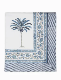 Ritchie Palms Tablecloth Blue (150cm x 320cm)