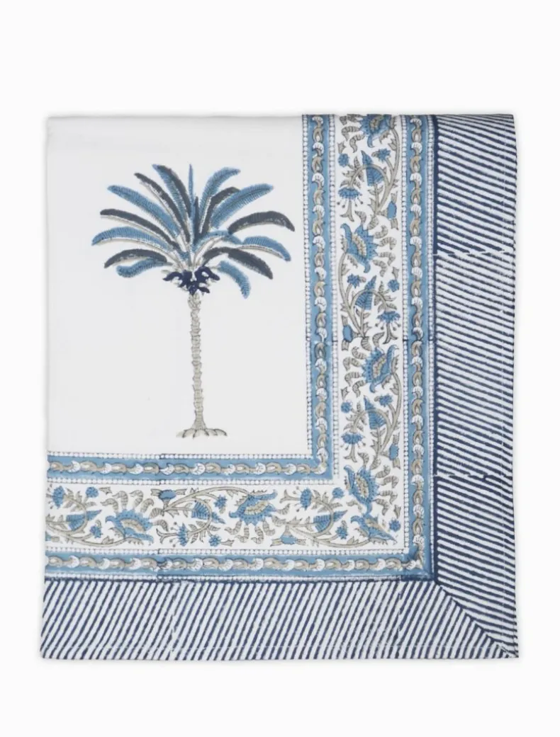 Ritchie Palms Tablecloth Blue (150cm x 320cm)