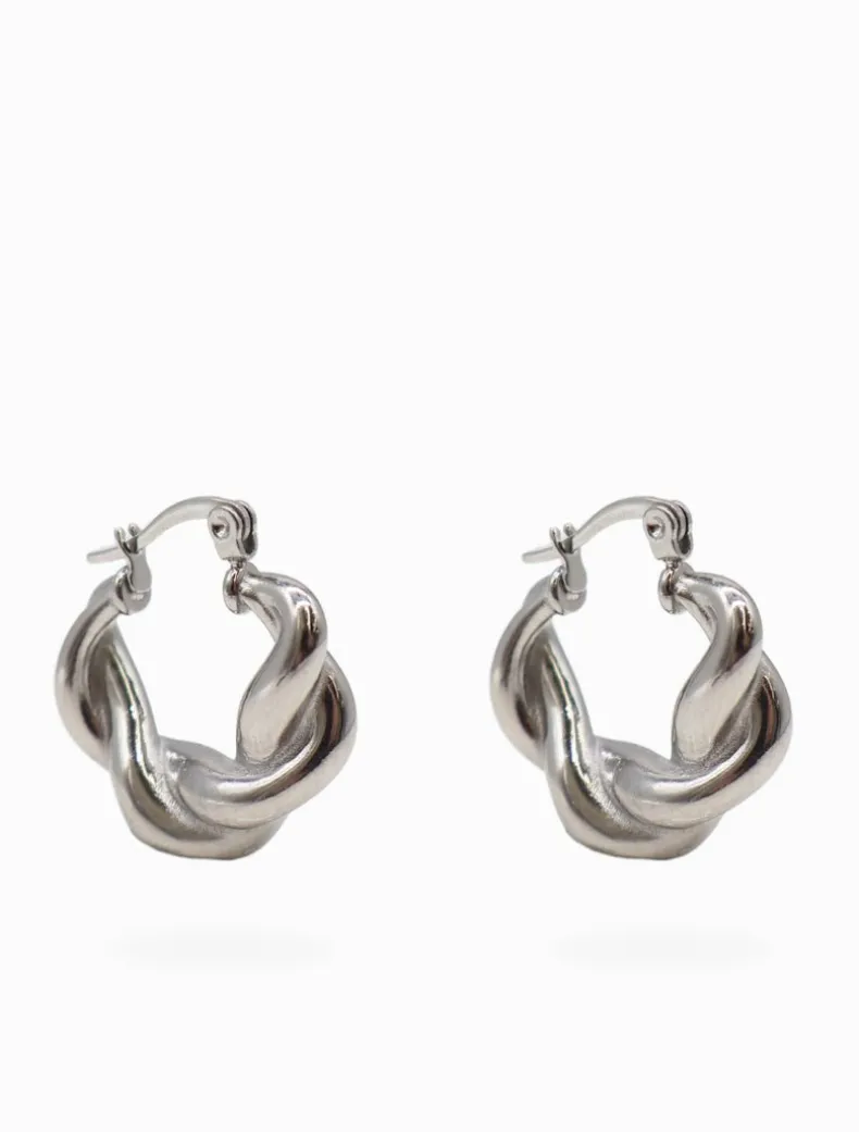 Rope Hoops Silver