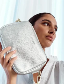Ruby Sports Cross Body Bag Silver