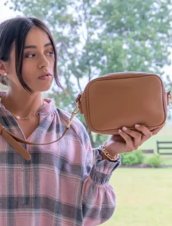 Ruby Sports Cross Body Bag Tan