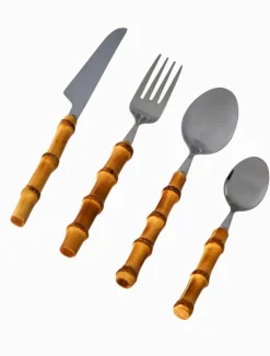 Saigon 16 Piece Bamboo Cutlery Set