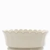 Scallop Planter White