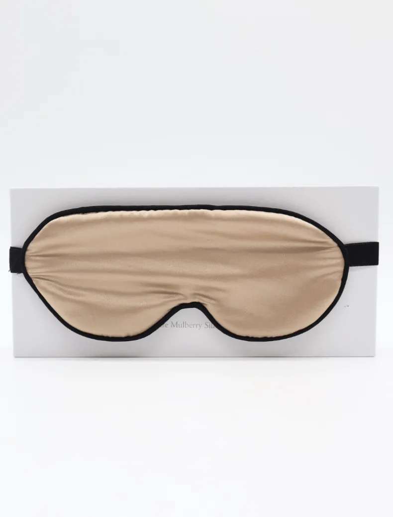 Silk Eye Mask Champagne