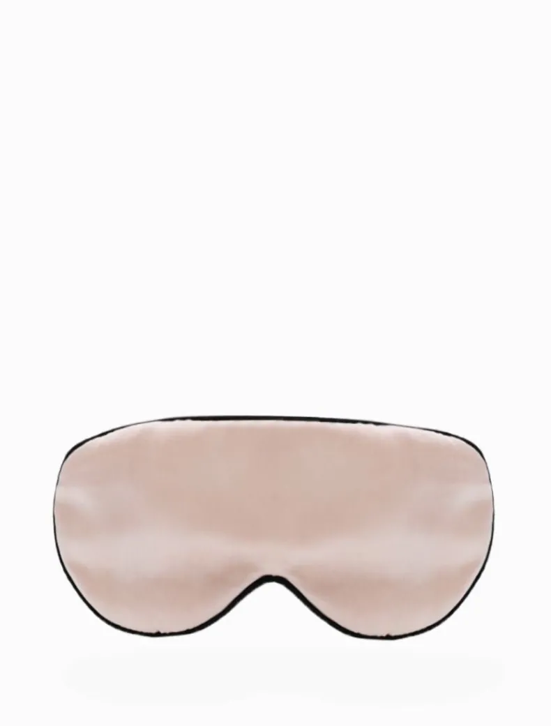Silk Eye Mask Pink