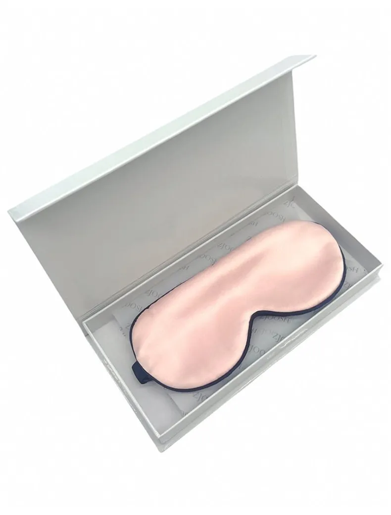 Silk Eye Mask Pink