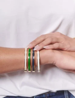 Skinny Bangle White