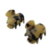 Small Claw Clip Light Tortoise Pack of 2