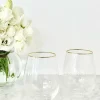 Soiree Crystal Gin Tumblers Clear (Set of 2)