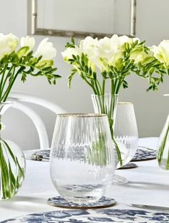 Soiree Crystal Gin Tumblers Clear (Set of 2)