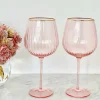 Soiree Crystal Spritz Balloons Pink (Set of 2)