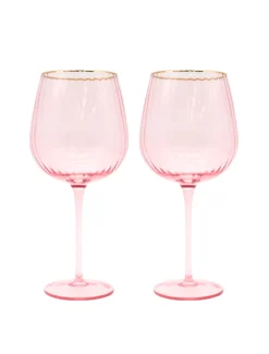 Soiree Crystal Spritz Balloons Pink (Set of 2)