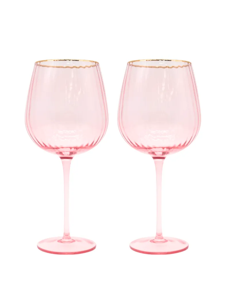 Soiree Crystal Spritz Balloons Pink (Set of 2)