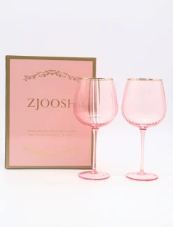 Soiree Crystal Spritz Balloons Pink (Set of 2)