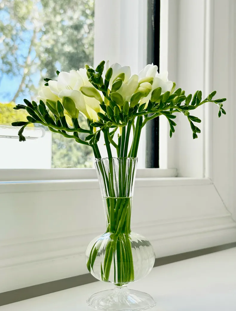 Soiree Trio of Vases Clear