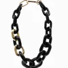 Spiga Necklace Black
