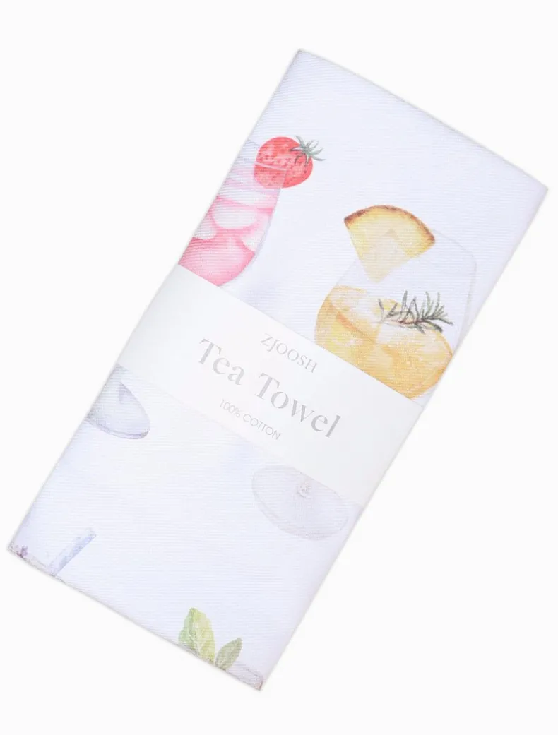 Spritz Hooray Tea Towel