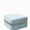 Square Jewellery Case Blue