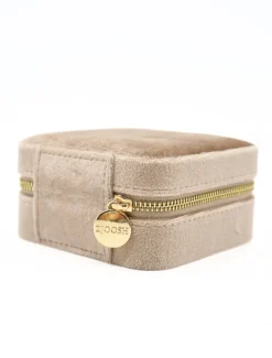Square Jewellery Case Champagne