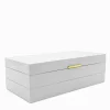 Stacking Lacquered Jewellery Box White Large