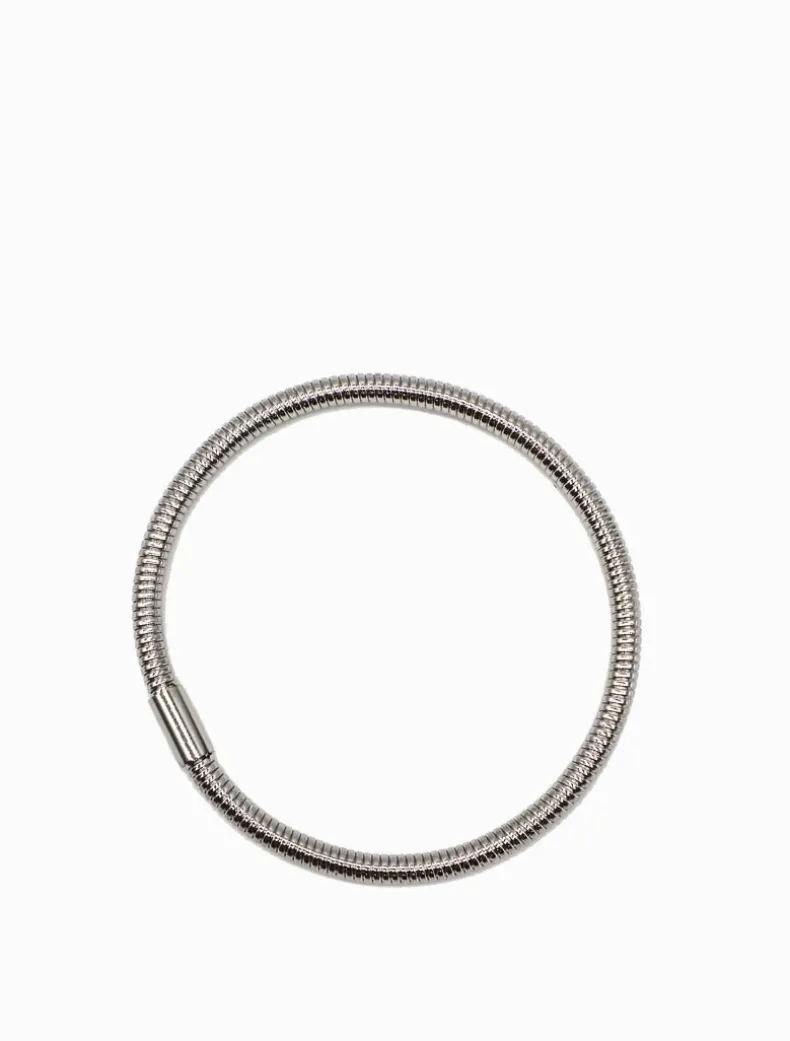 Stainless Mesh Bracelet Silver