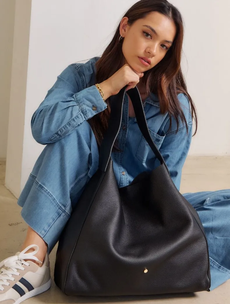 Stevie Slouch Tote Black