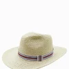 Summer Fedora Blue Stripe