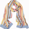 Sunday Stripes Silk Scarf