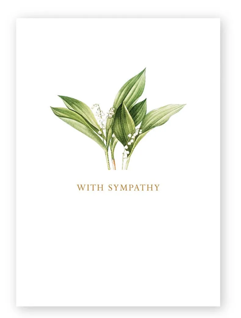 Sympathy Flower Card