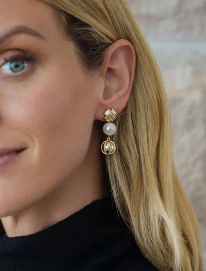 Symposium Abydos Orb Earrings
