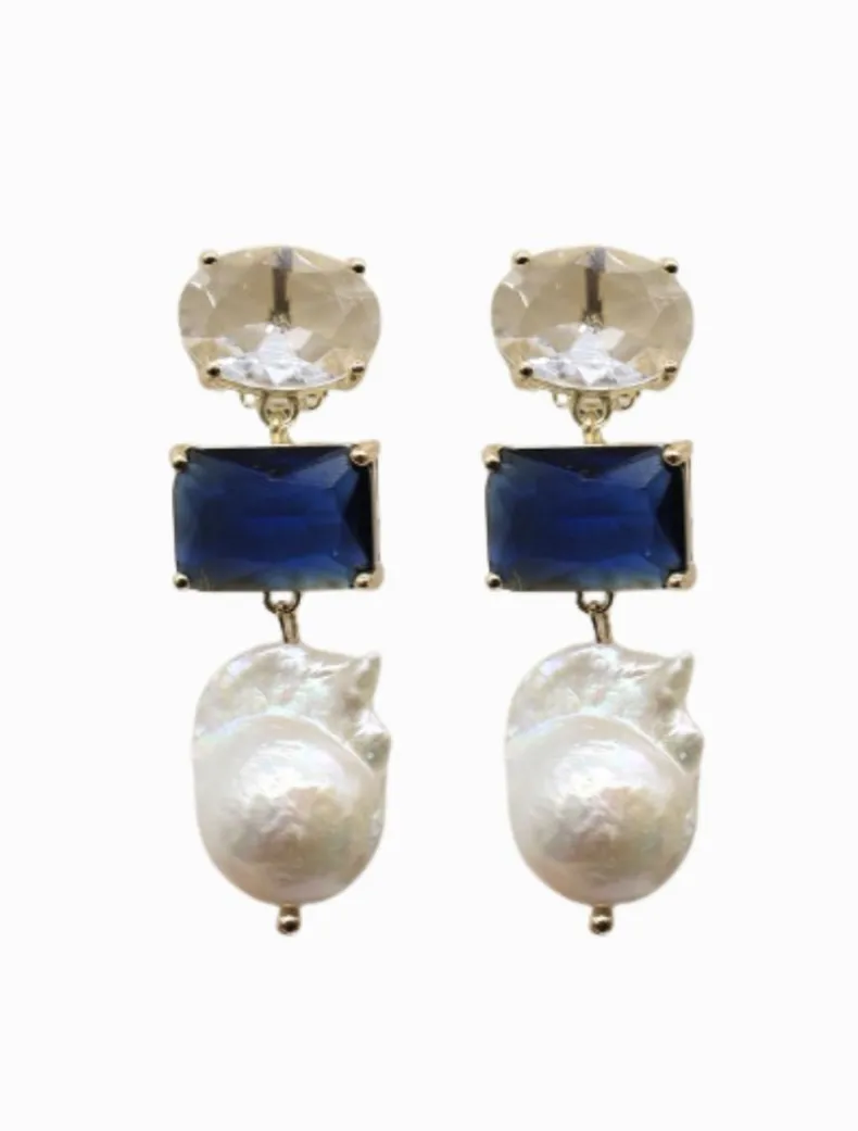 Symposium Achlys Pearl Clip Ons